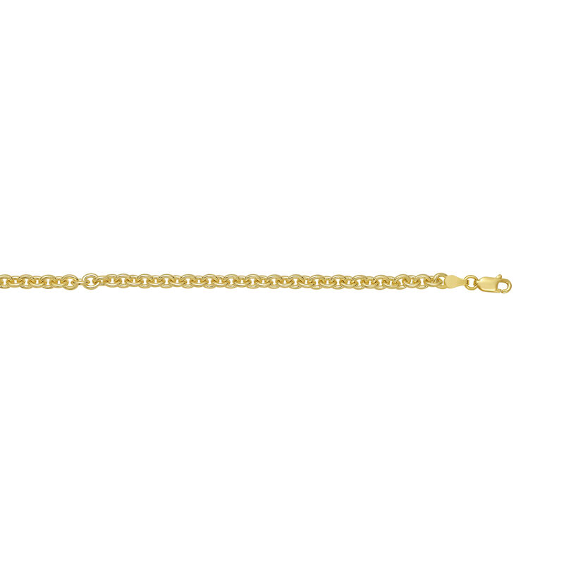 Rolo Chain 18" in Gold Plated (4.7mm) image number null